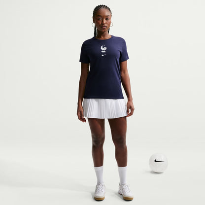 2026 Women's Crest T-Shirt - Blue football shirt product photo