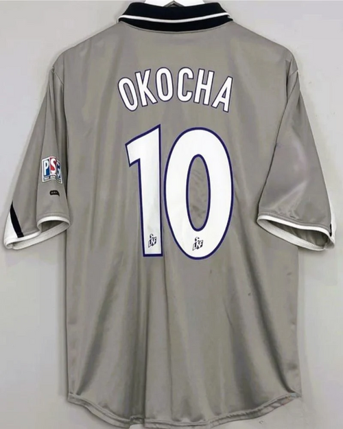 00/01 away retro football shirt