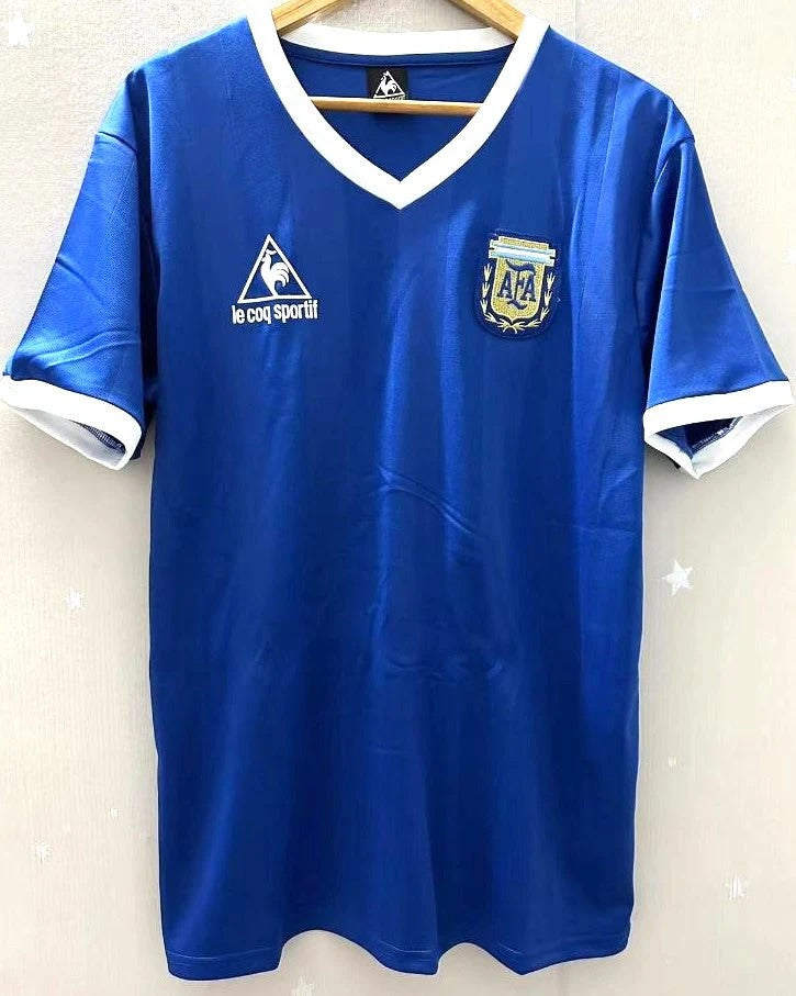 86/87 away retro football shirt