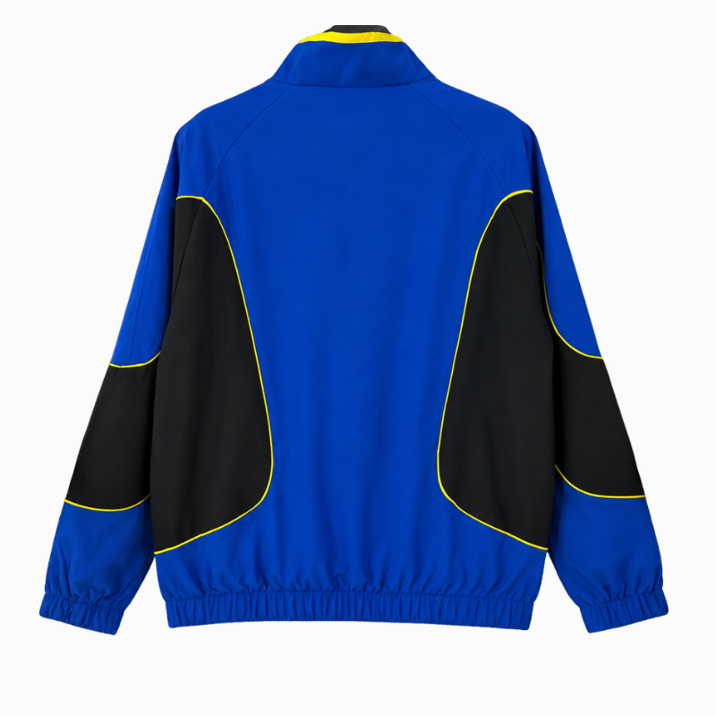 2026 Windbreaker Jacket - Blue/Black - back product view