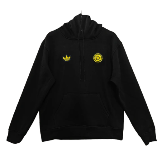 The 2026 Team Hoodie Black - Yellow Crest brings -inspired football