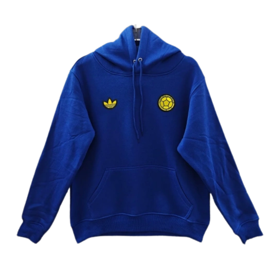 The 2026 Team Hoodie Blue - Yellow Crest brings -inspired football style into a comfortable everyday hoodie.