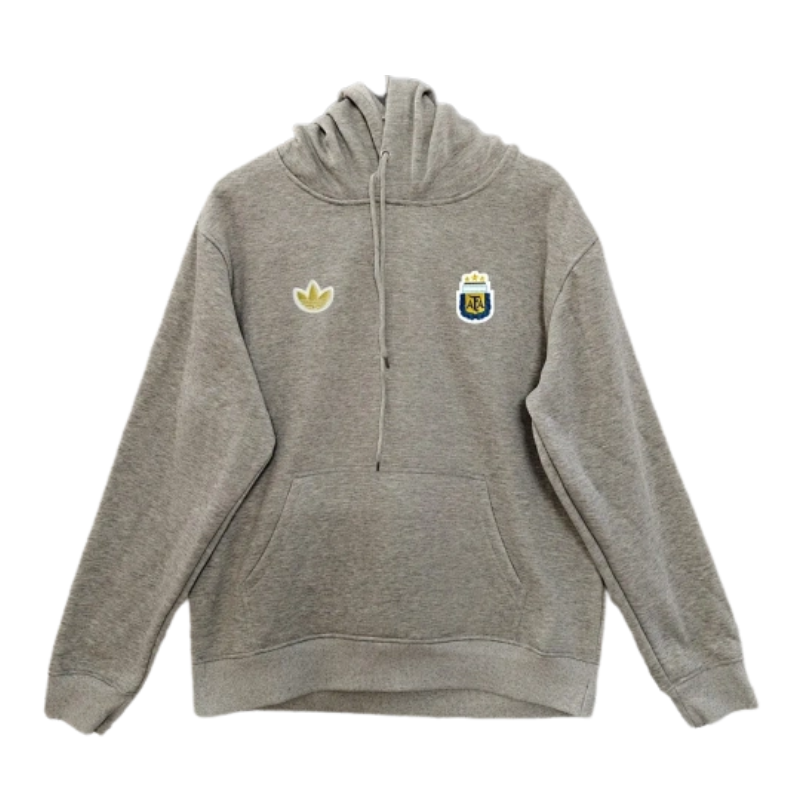 The 2026/27 Team Hoodie Grey brings -inspired football style to a comfortable everyday layer.