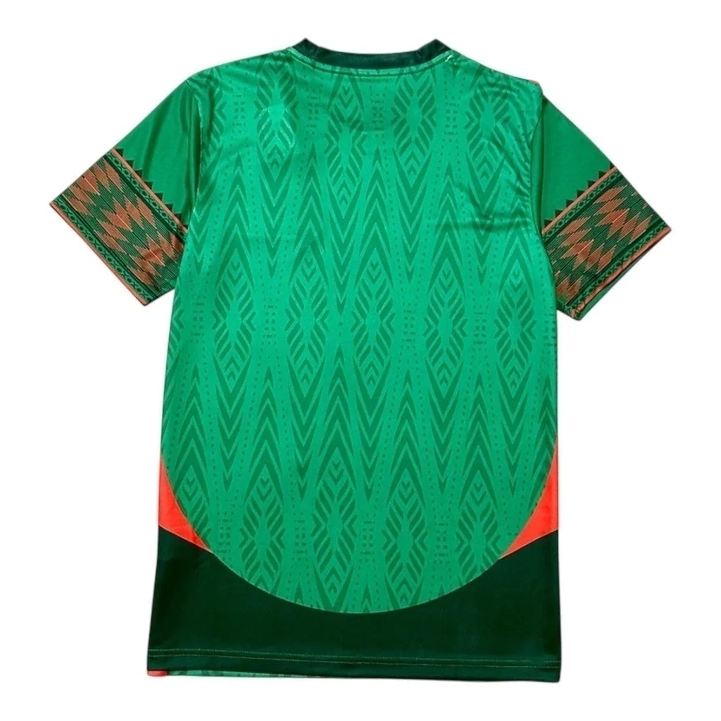 2026 Training T-Shirt - Green back view football supporters