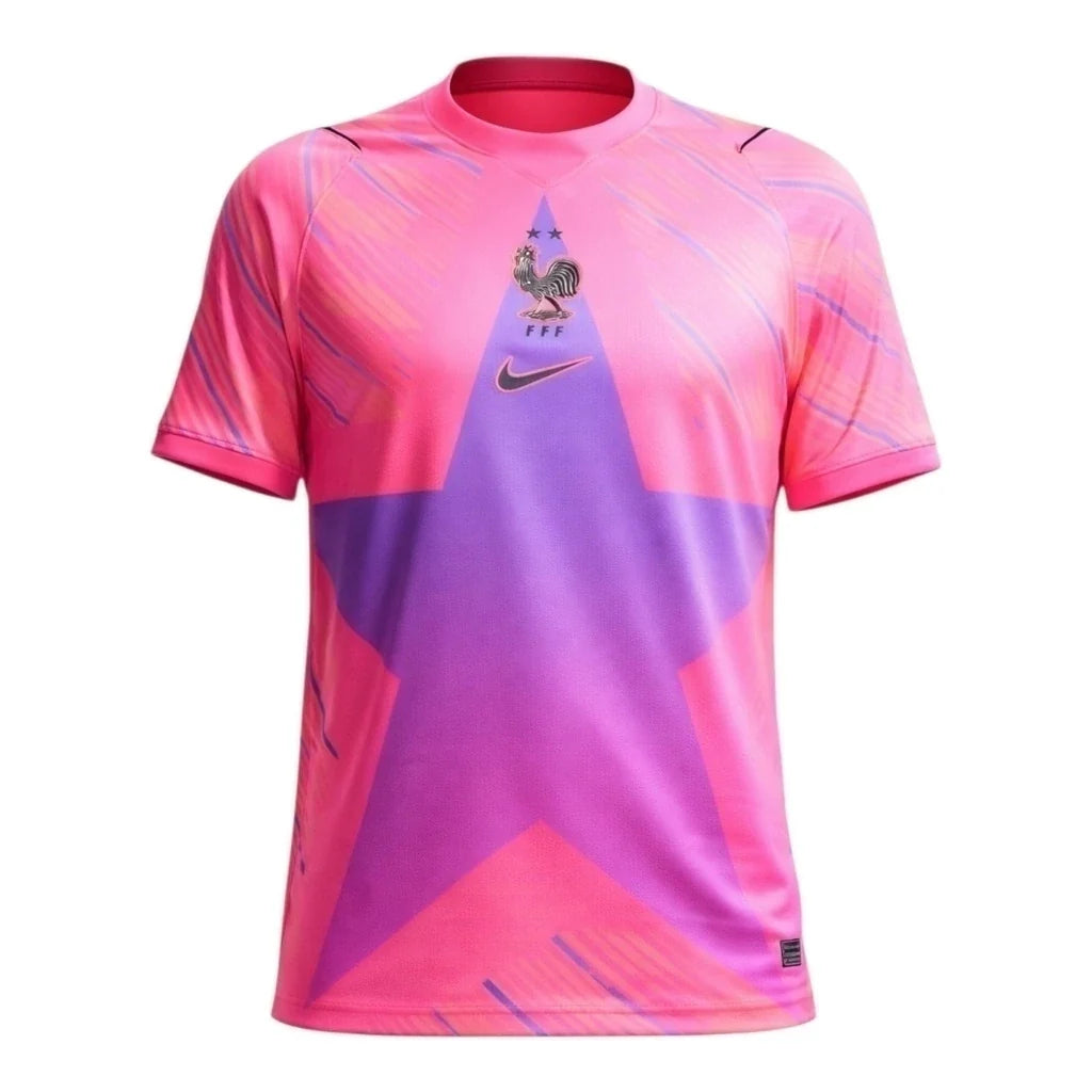 2026 Goalkeeper Jersey Fan Version - Rosa front view football supporters