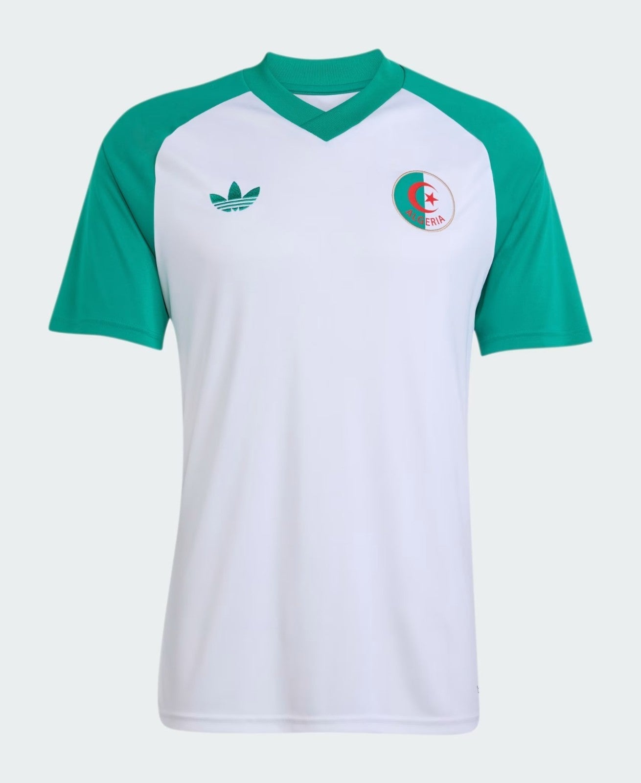 2026 Pre-Match T-Shirt - Green/White pre-match football t-shirt product photo