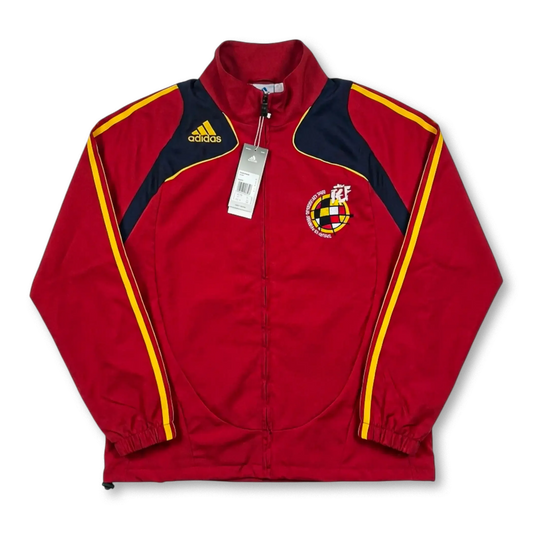 2002/03 Retro Windbreaker Jacket - Red - front product view