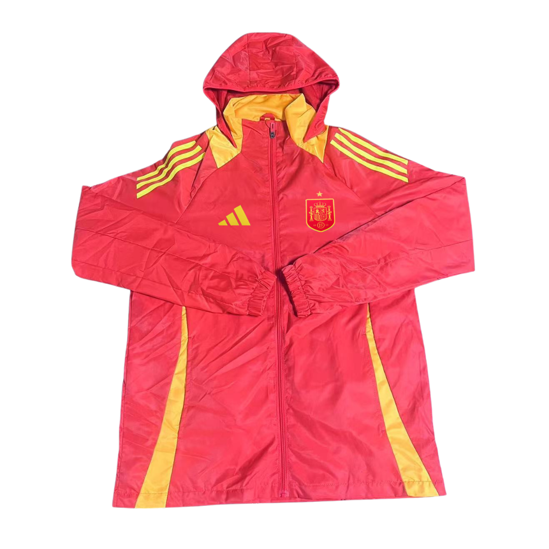 2025 Windbreaker Jacket - Red - front product view