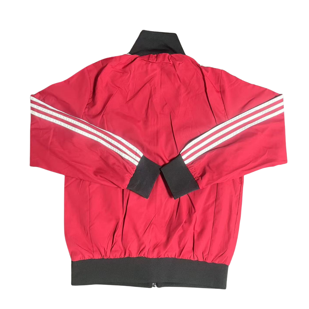 2025 Windbreaker Jacket - Red/Black - back product view