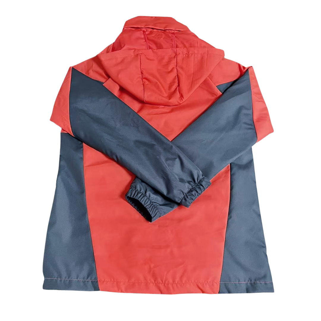 2026 Windbreaker Jacket - Orange - back product view
